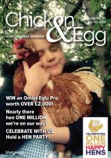 Magazine cover for Chicken & Egg Summer 2024