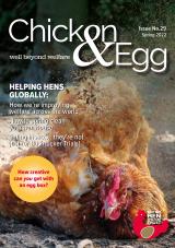Magazine cover for Chicken & Egg Spring 2022