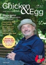 Magazine cover for Chicken & Egg Summer 2021